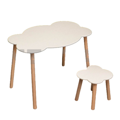 Children's table and chair "Clouds" MENTAL