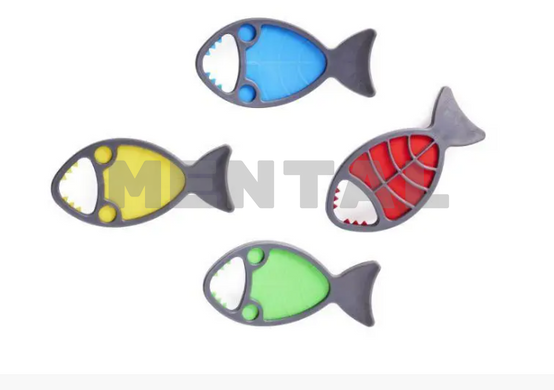 Набір Риб для Ловлі на Гачок для Розвитку Моторики Дітей MENTAL