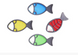 Набор Рыб для Ловли на Крючок для Развития Моторики Детей MENTAL