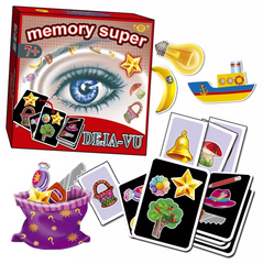 "Memory Super Deja-Vu" game + "What's there?" game MENTAL