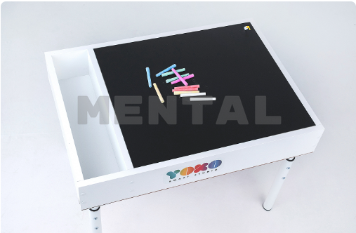 A light table "MENTAL" for sand animation with a set of didactic material