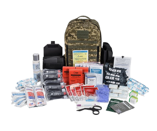 Tactical pharmacy backpack for combat medics