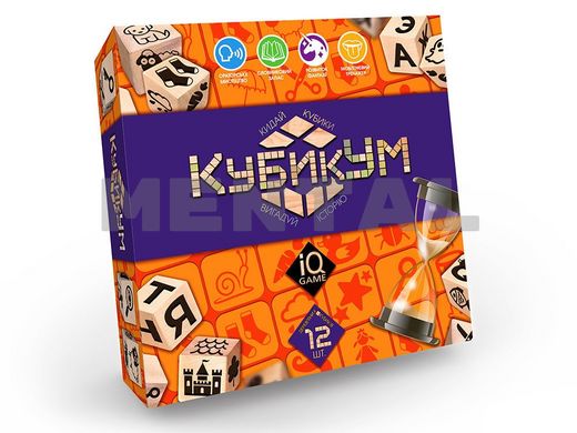 Дидактическая игра КубикУм на украинском языке