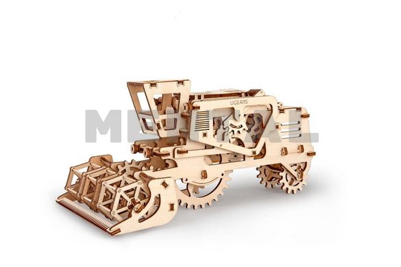 Механическая 3D модель Зерноуборочные комбайны