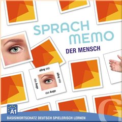 Настільна гра Sprachmemo: Der Mensch MENTAL