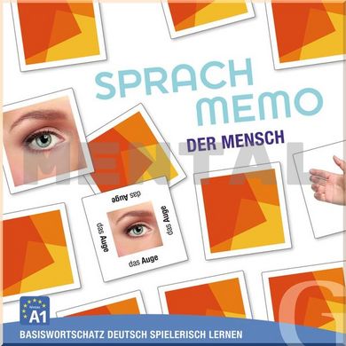 Board game Sprachmemo: Der Mensch MENTAL