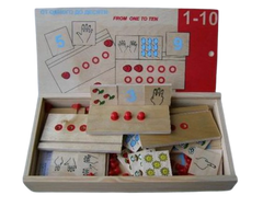 Learning to count, Montessori MENTAL