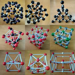 Набір для складання об’ємних моделей молекул (демонстраційний) – 9 моделей