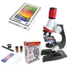 Набір дитячий мікроскоп для школяра 1200 Х