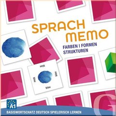 Board game Sprachmemo: Farben Formen Strukturen MENTAL