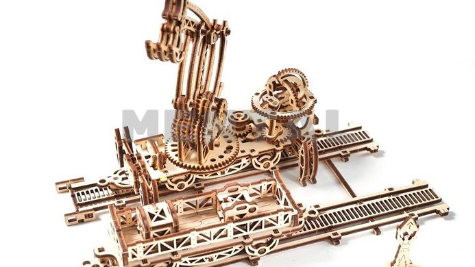 Механическая 3D модель Манипулятор на рельсах