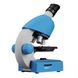 Children's microscope BRESSER Junior 40x-640x Blue with smartphone adapter MENTAL