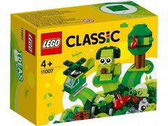 Конструктор LEGO Classic Кубики для творчества зеленые