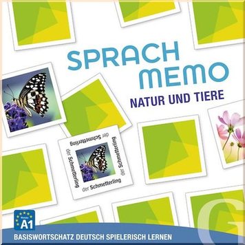 Настольная игра Sprachmemo: Natur und Tiere MENTAL