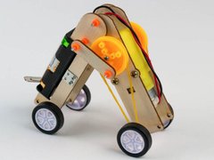 Електромеханічний STEM - конструктор Робот-гусінь