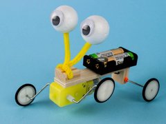 Електромеханічний STEM - конструктор Робот-плазун