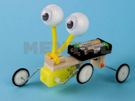 Электромеханический STEM - конструктор Робот-пресмыкающееся