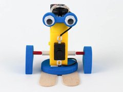 Электромеханический STEM - конструктор Робот-попрыгунчик