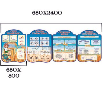 Комплекс стендів для першого класу Mental