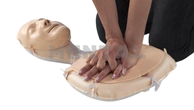 Trainer for cardiopulmonary resuscitation