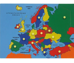 Мапа пазл. Європа MENTAL