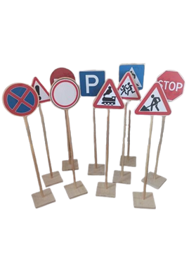 Traffic signs game Maxi MENTAL