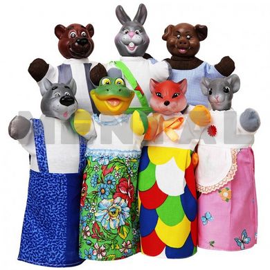 Puppet theater "Glove" (7 characters)