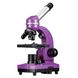 Microscope BRESSER Junior Biolux SEL 40x-1600x Purple with MENTAL smartphone adapter